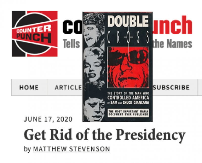 Matt Stevenson, Counterpunch, and Double Cross