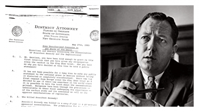 Garrison Interview, &quot;Some Unauthorized Comments on the State of the Union&quot; (May 27, 1969)