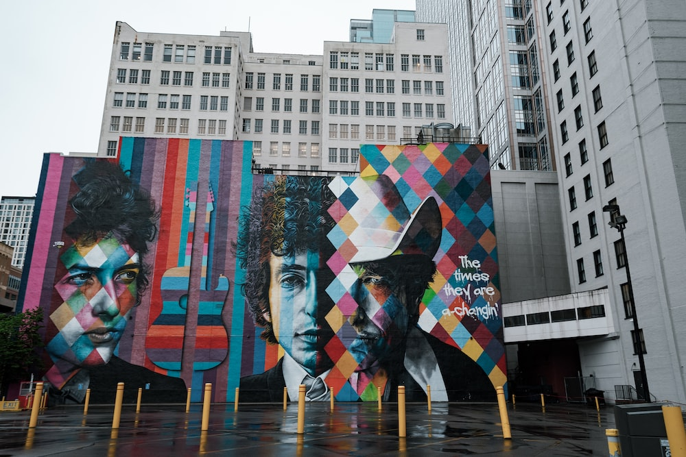 Bob Dylan mural