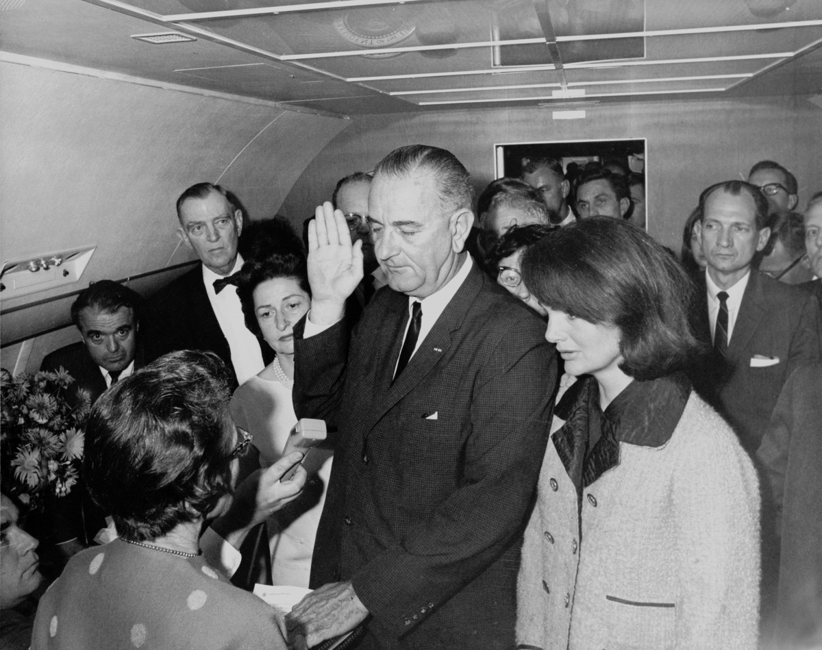 Jackie Kennedy Lyndon Johnson