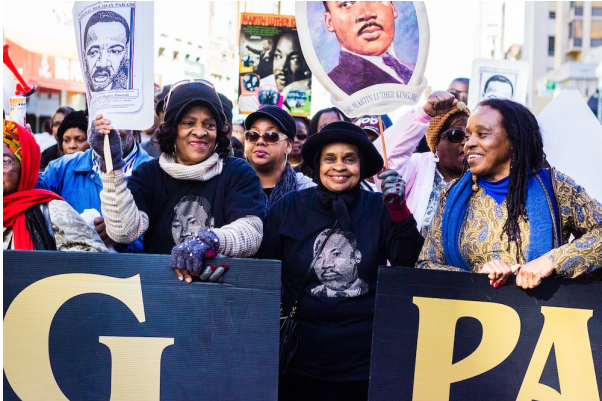 A Snapshot from a Martin Luther King Day March